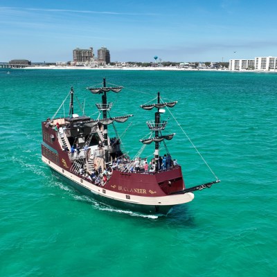 a large ship in a body of water