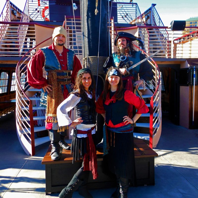 a group of people posing for the camera