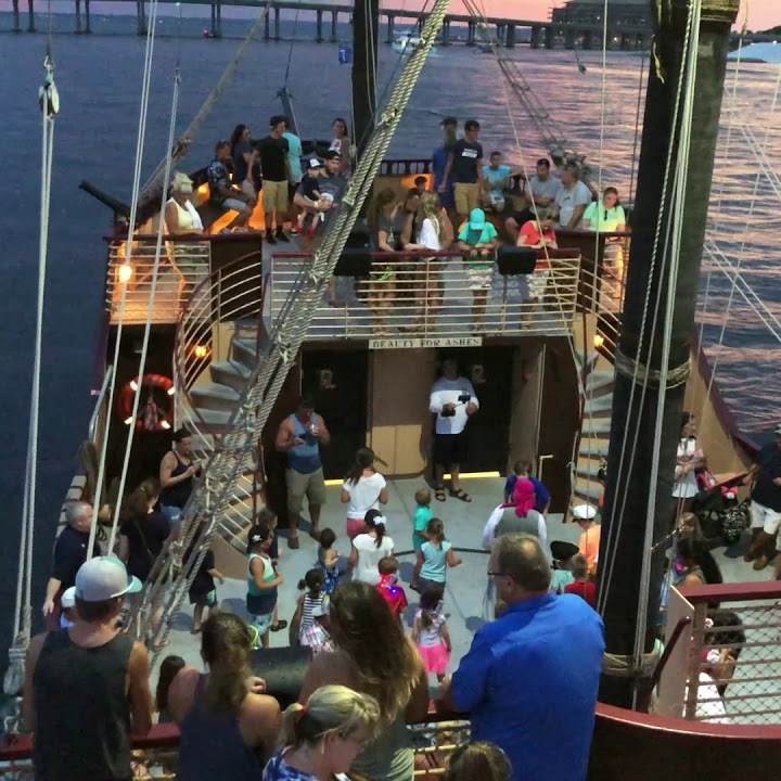 a group of people on a boat