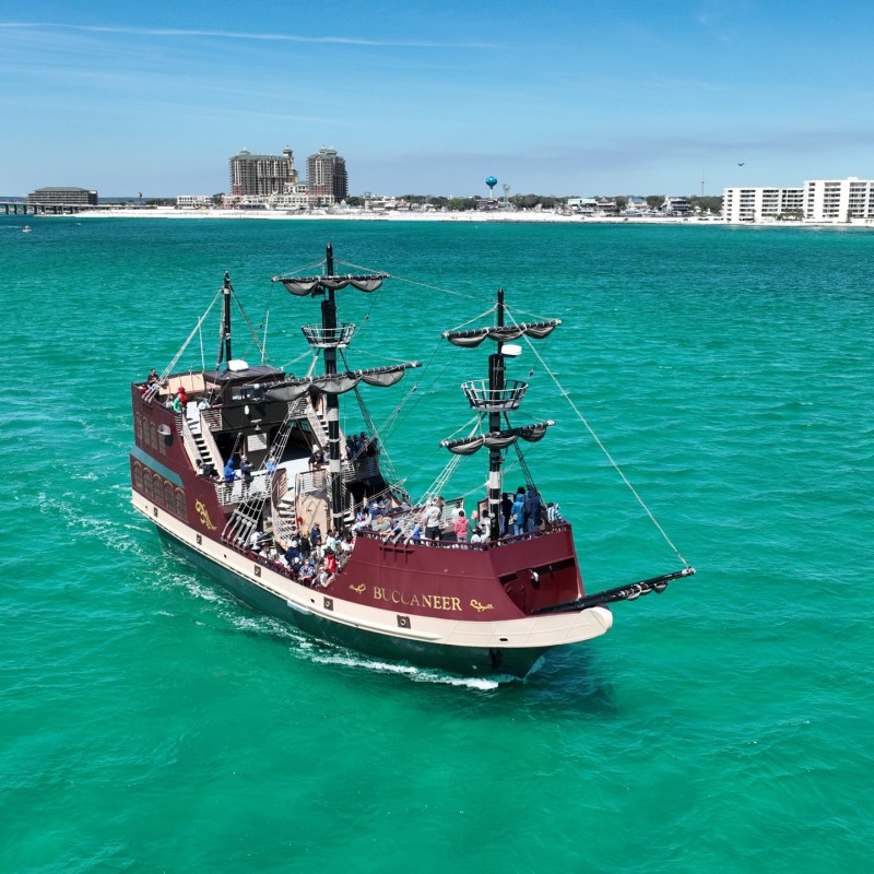 a large ship in a body of water